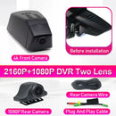 Volvo XC40 Dash Cam Front And Rear WIFI Car DVR Recorder