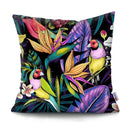45x45CM Tropical Plant Parrot Sofa Cushion Cover Set Decorative