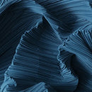 Pleated Fabric Soft Polyester Textile For Wedding Decor Sewing