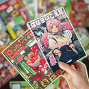 Retro Comic Style Sticker Books DIY Planner Scrapbook Set