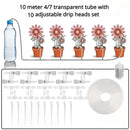 Automatic Plant Watering System Adjustable Drip Irrigator For Balcony Gardens