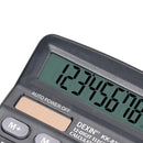 12 Digit Calculator Solar Battery Dual Power Large LCD Display