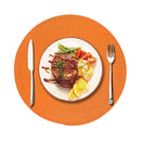 Round Dining Table Placemat 38cm Biodegradable Woven Insulation Mat