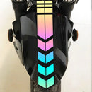 Motorcycle Arrow Stripe Sticker Waterproof Reflective Motorbike Fender Tape