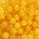 30 50pcs 6mm Glass Round Beads Colorful Spacer For Jewelry Making
