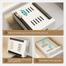 In-Cabinet Pulley Drawer Organizer Kitchen Shelf Spice Storage Box