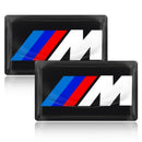 Carbon Fiber Steering Wheel Emblem 2 5 10 Pcs For BMW F30 F10 X5 X6