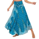 Boho Maxi Skirt Women Vintage Two Way Wear Beach Dress Skirt