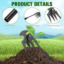 Weeding Tool 4-Claw Manganese Steel Garden Hand Weed Puller