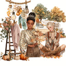 Autumn Theme Stickers 117 To 144pcs For Scrapbooking And Crafts