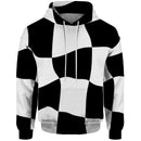 Mens Plaid Sweatshirt Oversized Fashion Trendy Solid Color Pullover