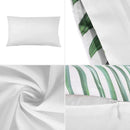 Nordic Tropical Plant Fabric Sofa Cushion Velvet Office Pillow