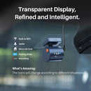 Dash Camera For Cars Transparent Display Voice Control Night Vision QHD