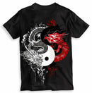 Ancient Legend Dragons Yin Yang T-shirt Unisex Streetwear Shirt