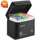 Art Marker Set Dual Tip Alcohol Markers For Drawing And Coloring