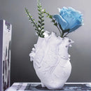Anatomical Heart Vase Resin Figurine Decorative Flower Holder Display