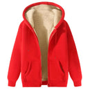 Men's Winter Jackets Fleece Lined Hooded Thermal Zip Up Coat