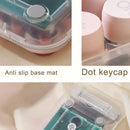 Portable Calculator Large Display Mechanical Keyboard For Students