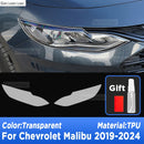 Chevrolet Malibu Headlight Protective Film Transparent Exterior TPU Cover