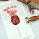 Special-shaped Wax Seal Stamp Head Vintage Embossed Invitation Envelope