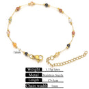 Stainless Steel Braided Rope Adjustable Bracelet For Men And Women