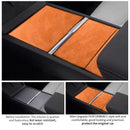 Alcantara Tesla Model 3 Center Console Trim Panel Frame Sticker