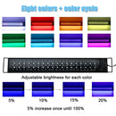 Aquarium LED Light Full Spectrum Waterproof For Fish Tank 30-60cm