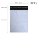 Waterproof Poly Mailers 25x35cm Grey Tear Resistant Strong Envelopes