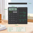 Basic Calculator With Notepad 12 Digit Portable For School Office
