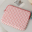 Quilted Laptop Sleeve Case Protective Cover For 11 To 15 Inch Laptops