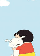 Shinchan Canvas Wall Art Cute Cartoon Kids Bedroom Decor Poster