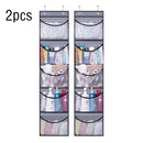 Foldable Over The Door Clothes Organizer With 5 Pockets For Closet