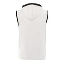 Mens Sleeveless Hoodie Slim Fit Cotton Fitness Sports Tank Top
