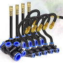 20cm Adjustable Garden Irrigation Nozzle Brass Misting Sprayer Tee