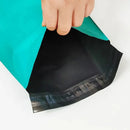 100Pcs Plastic Courier Bags Green Waterproof Self Seal Mailing Bags