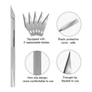 10Pcs Car Wrapping Vinyl Tool Kit Window Film Tinting Squeegee Set