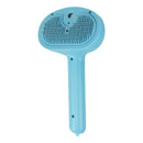 Steamy Rechargeable Cat Grooming Brush With Hair Release Button