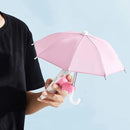 Mini Umbrella For Smartphone With Suction Cup Anti-Glare Sunshade Cover