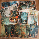 DIY Scrapbook Decoration Paper Set With Fantasy Forest Papers Stickers