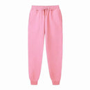 Men's Casual Sweatpants Fleece Jogging Pants Loose Streetwear Trousers