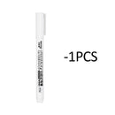 White Paint Pen 1.0mm Waterproof Permanent Paint Marker For Art