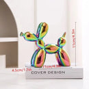Ceramic Balloon Dog Sculpture Nordic Home Office Table Decoration