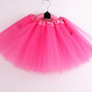Kids Ballet Skirt Elastic Mesh Tutu Gymnastics Dance Dress