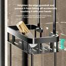 Bathroom Storage Rack Over Door Double Layer Shower Caddy Organizer