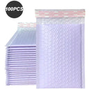100 Pcs Black Bubble Mailer Envelopes Self Seal Padded Bags