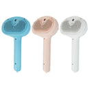 Steamy Rechargeable Cat Grooming Brush With Hair Release Button