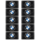 Carbon Fiber Steering Wheel Emblem 2 5 10 Pcs For BMW F30 F10 X5 X6