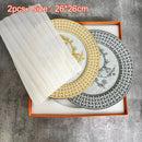 European Ceramic Coffee Cup Set With Plates And Gift Box