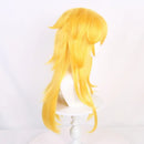Princess Peach Cosplay Wig Gold Styled Hair For Women Costumes