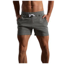 Mens Cargo Shorts Casual Colorful Striped Sports Beach Pants Plus Size